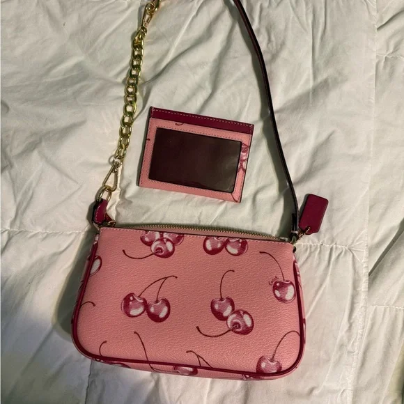 Coach Pink Cherry Crossbody Bag - Picture 2 of 3